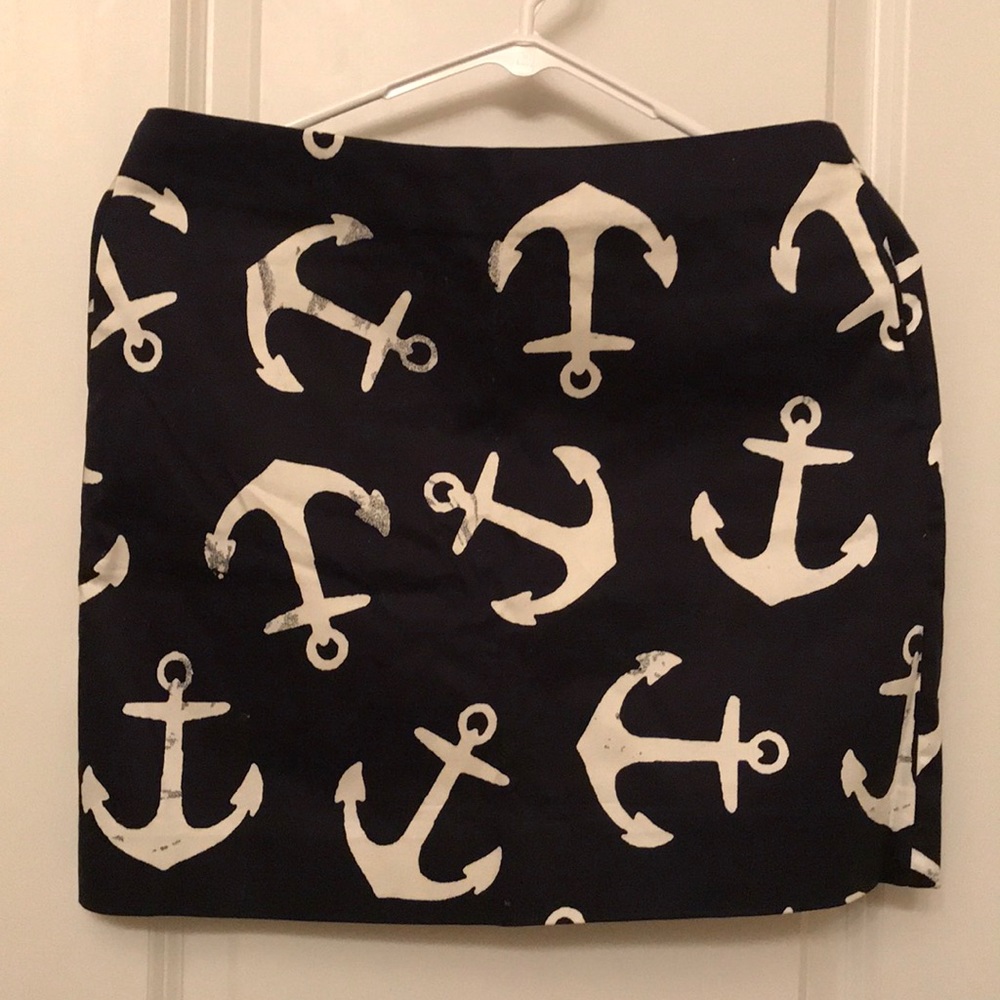 J Crew Anchor Skirt